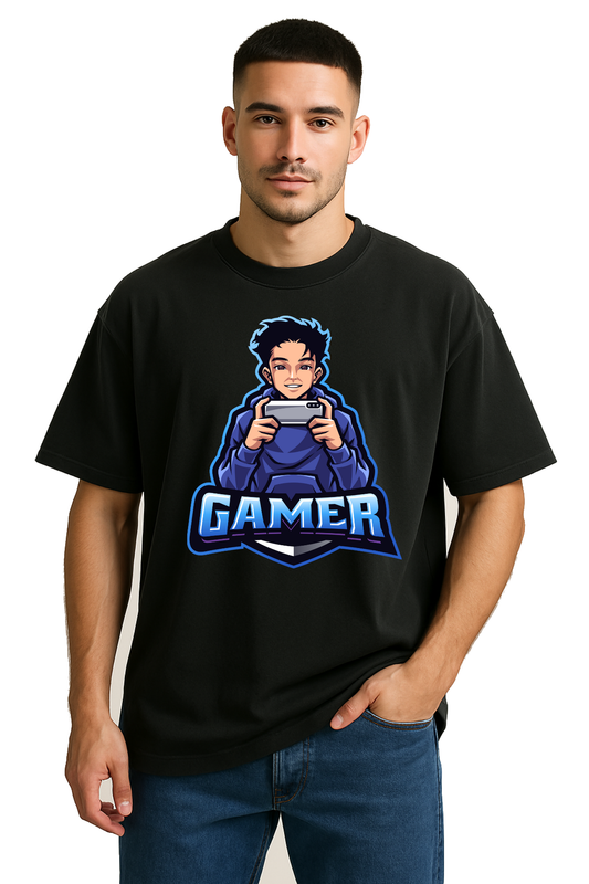 Gamer - Black front