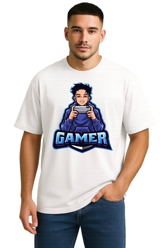 Gamer - White front