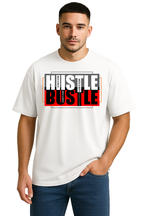 HustleBustle - White front