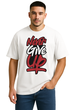 NeverGiveUp - Black front