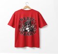 Rebel Heart Red Oversized T shirt